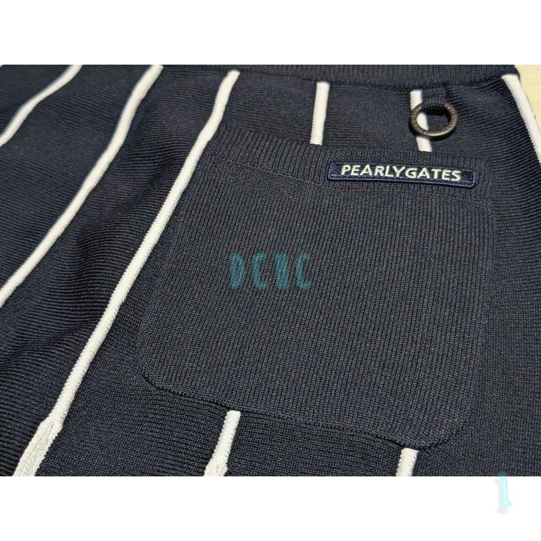 新品 【サイズ１(Ｍ)】【ダークネイビー】パーリーゲイツ スカート ゴルフ