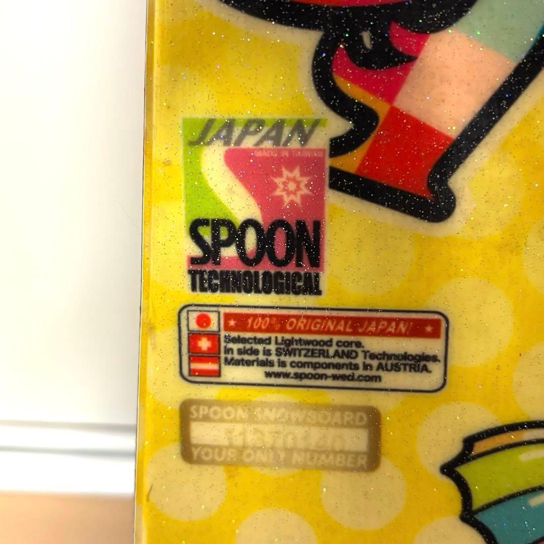 SPOON FLYスノーボード 140cm スノボ 初心者 キッズ スプーン