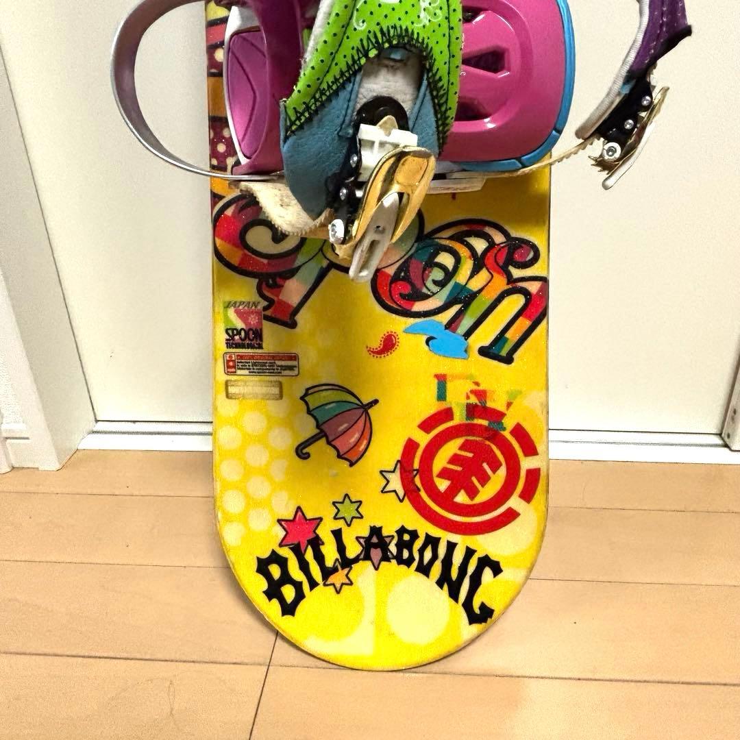 SPOON FLYスノーボード 140cm スノボ 初心者 キッズ スプーン