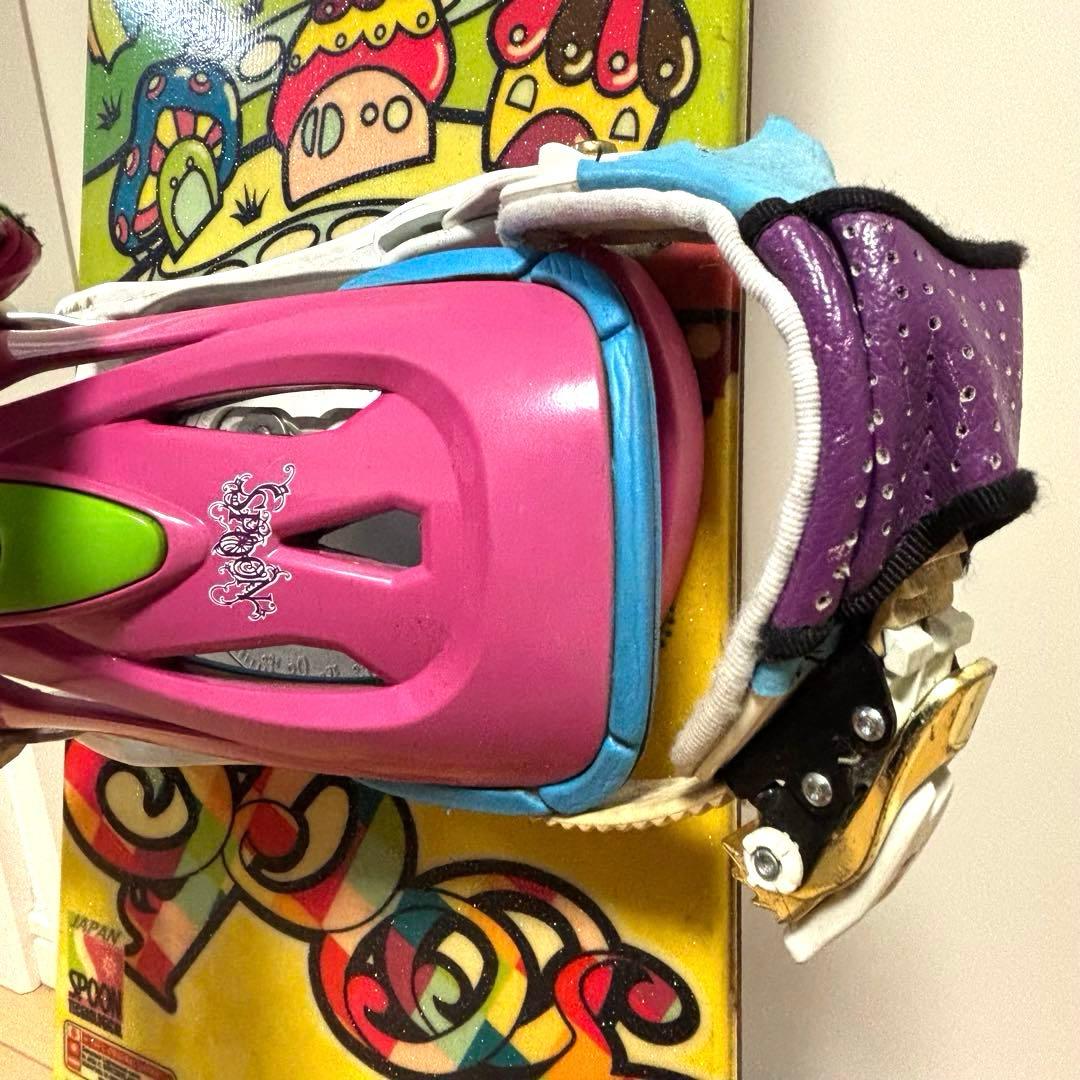 SPOON FLYスノーボード 140cm スノボ 初心者 キッズ スプーン