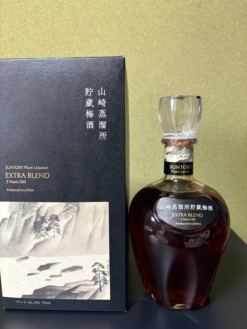 山崎蒸溜所貯蔵梅酒　SUNTORY EXTRA BLEND 5年