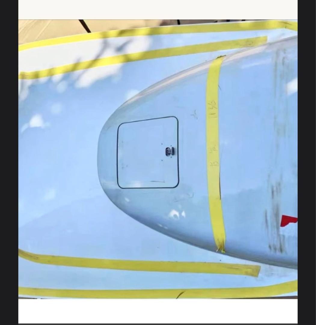 厦門航空 B737 MAX エンジン タグ ディスプレイ 白 六角形