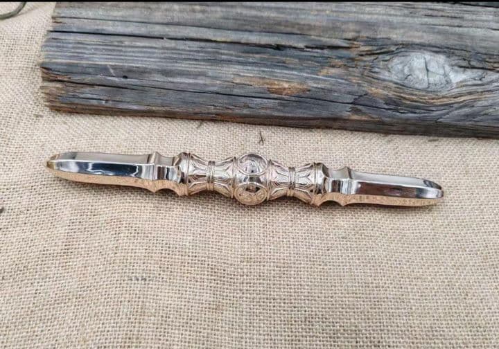 【修縁堂】密教法具 真言宗 明王 独鈷杵 金剛杵 四大明王種子字