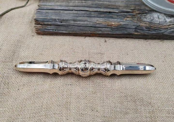 【修縁堂】密教法具 真言宗 明王 独鈷杵 金剛杵 四大明王種子字