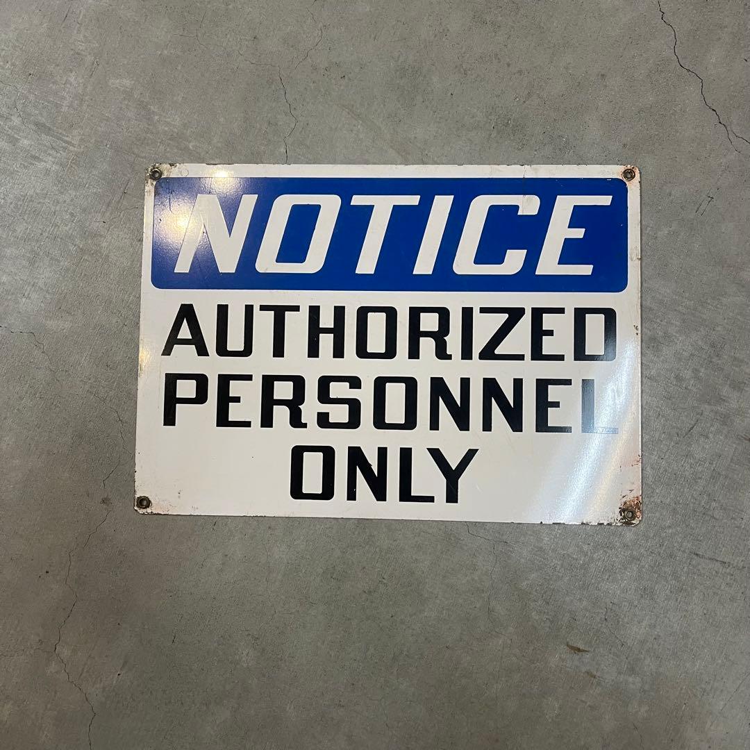 NOTICE スチールサイン アメリカ ガレージ ディスプレイ ガーデニング