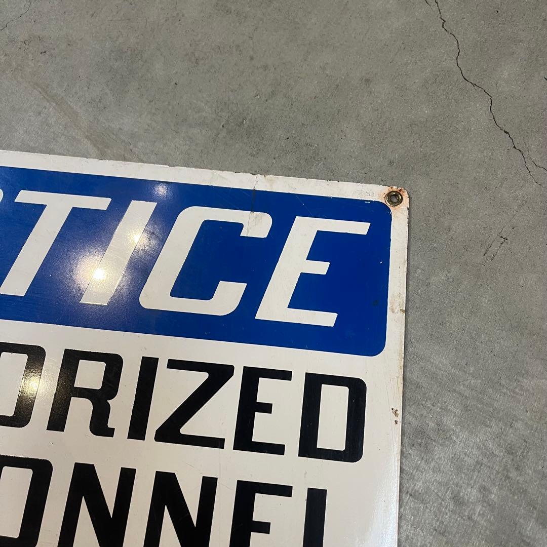 NOTICE スチールサイン アメリカ ガレージ ディスプレイ ガーデニング