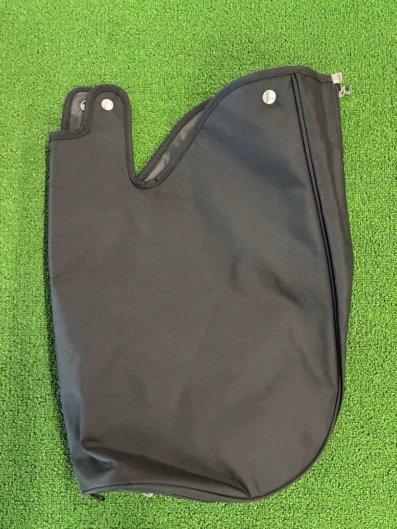 YONEX ゴルフバッグ キャディバッグ ブラック/シルバー（フードあり）