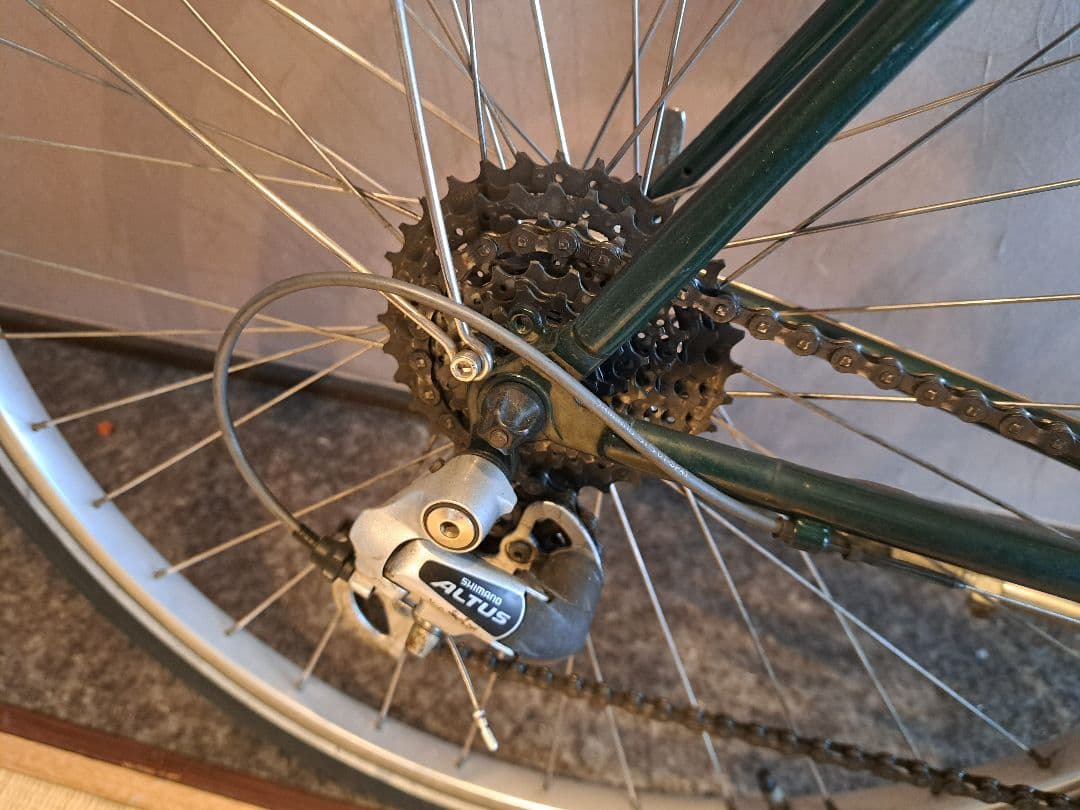 名車　ARAYA フェデラル フォレストグリーン ランドナー