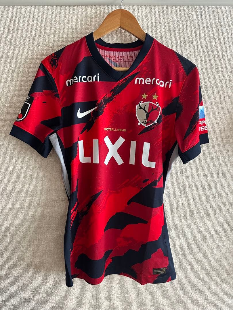 鹿島アントラーズ オーセンティックユニフォーム Lサイズ 鈴木優磨 40番