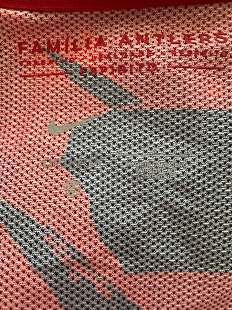 鹿島アントラーズ オーセンティックユニフォーム Lサイズ 鈴木優磨 40番