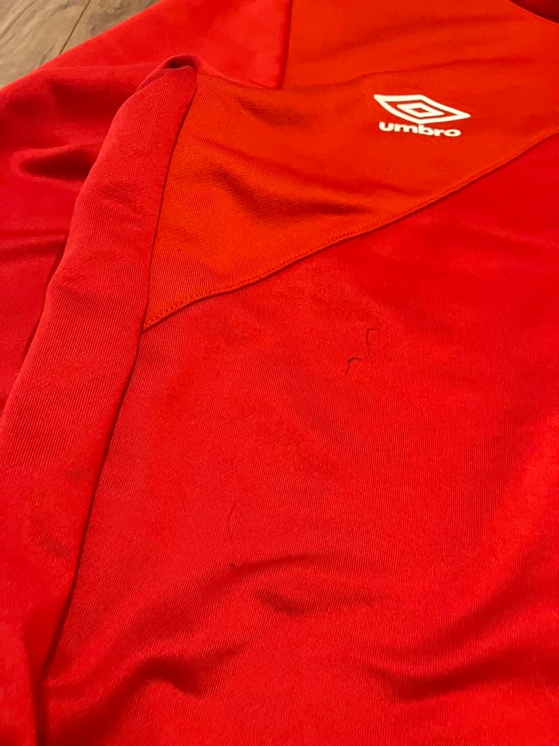 UMBRO マジョルカ クルーネックスウェット 赤 古着　アンブロ　ビンテージ