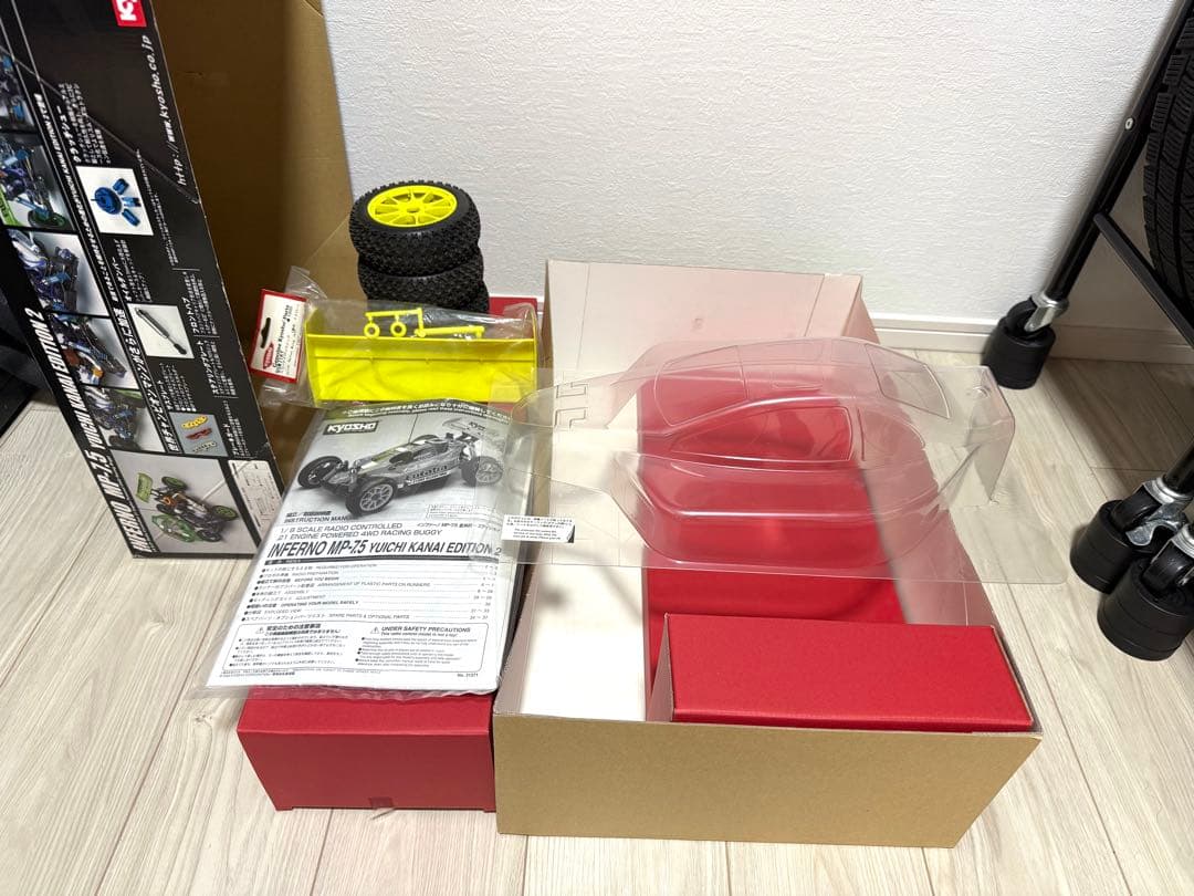 京商 インファーノMP-7.5 金井祐一エディション2、1/8 GPバギーキット