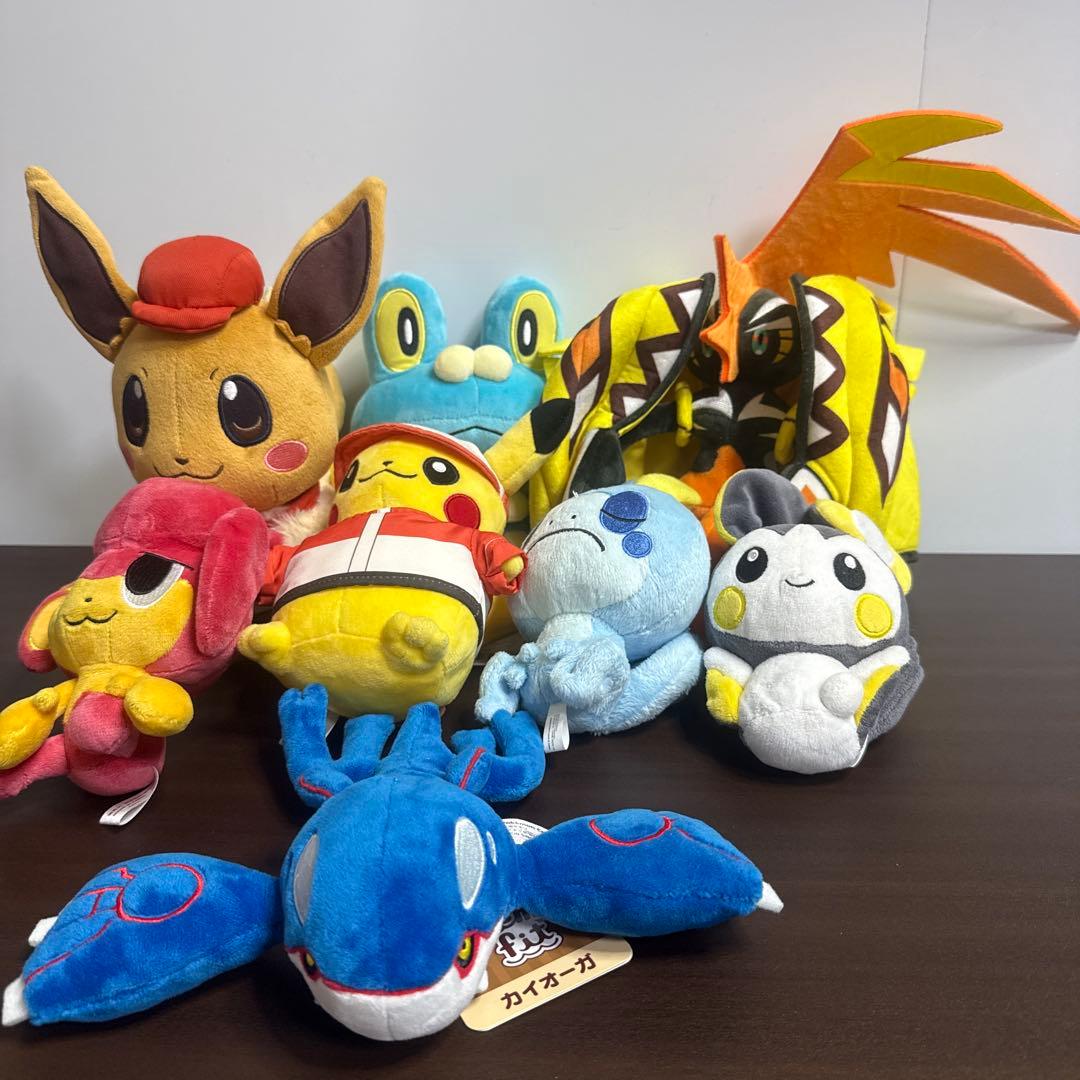 ポケモンセンター限定　ぬいぐるみ　マスコット　まとめ売り　8体