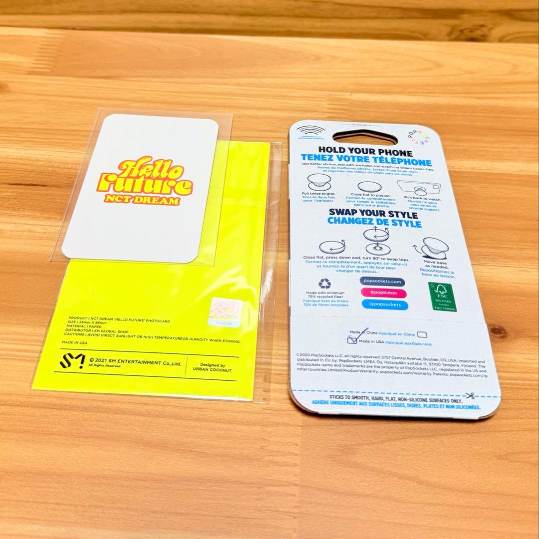 その他 NCT DREAM hello future sgs popsockets