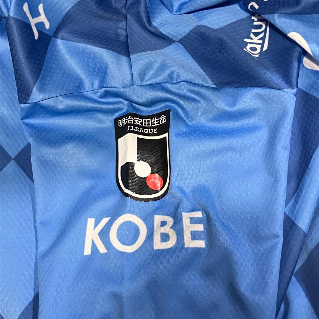 ヴィッセル神戸 ユニフォーム ソックス ユース 支給品　アシックス 2XL 美品