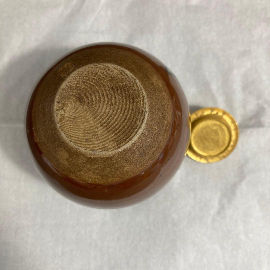 茶道具　茶入　大名物　珠光文琳写　松本鉄山　造　共箱　S262CH