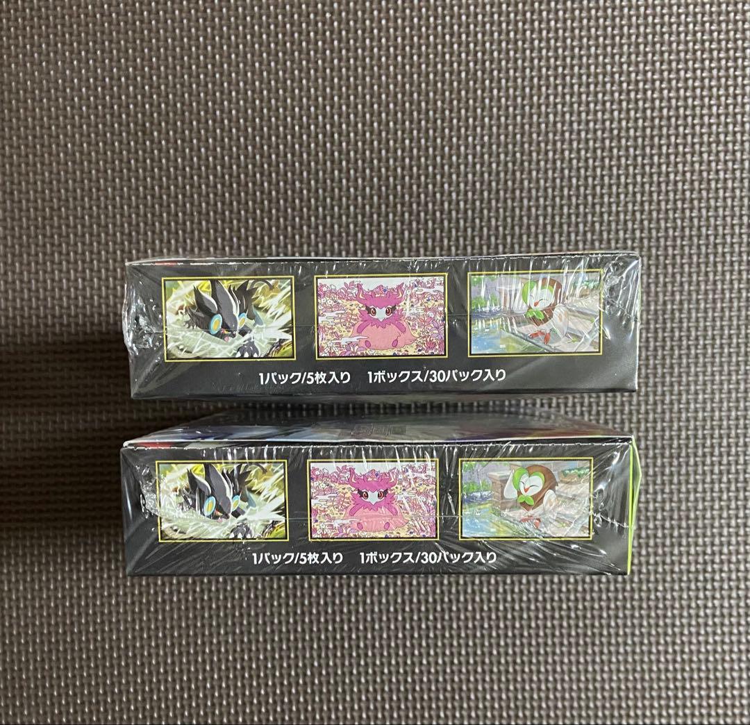 ポケモンカード　ムニキスゼロ 新品 未開封 シュリンク付き　2BOX