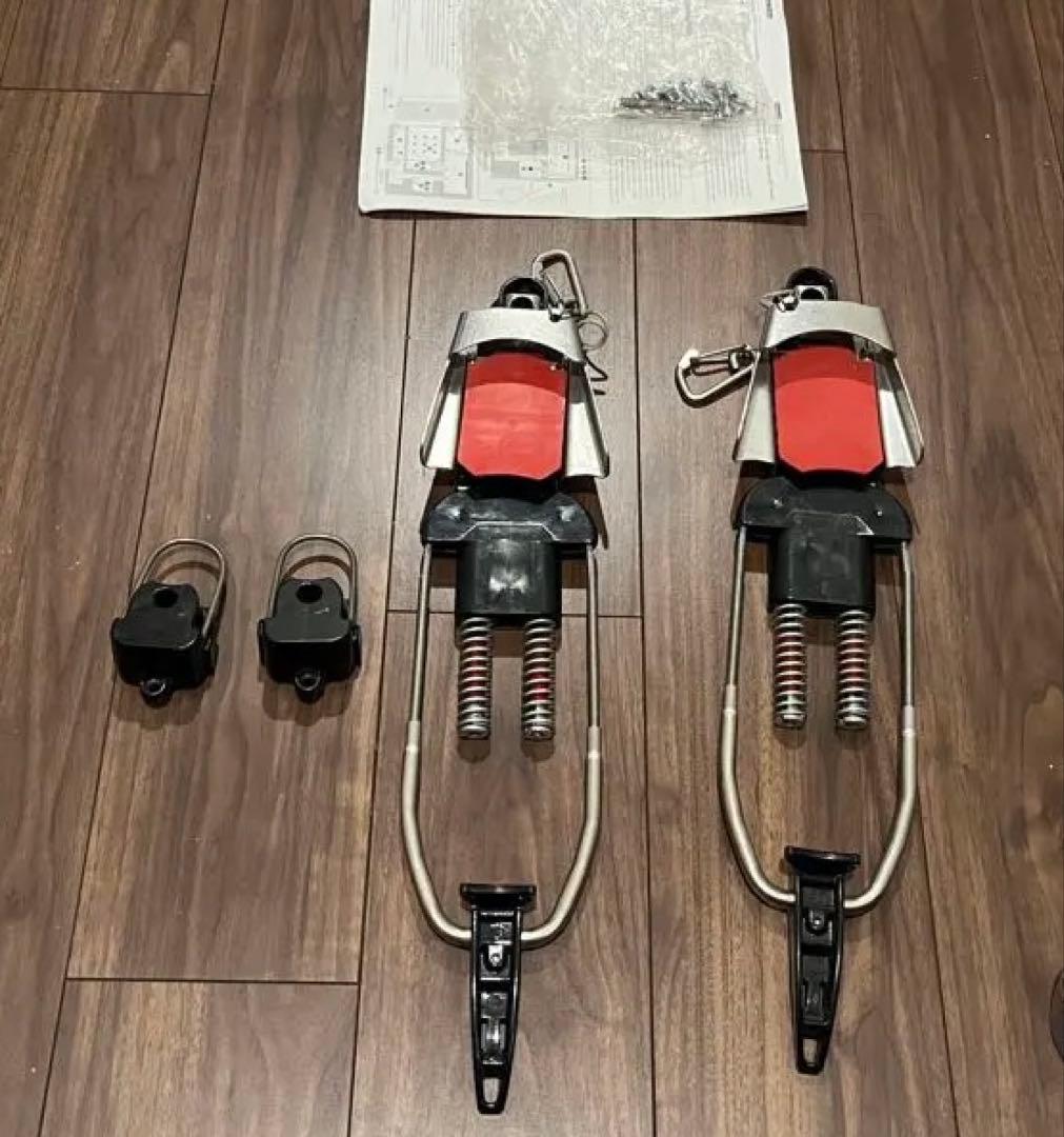 22Designs テレマークビンディング レッド/ブラック