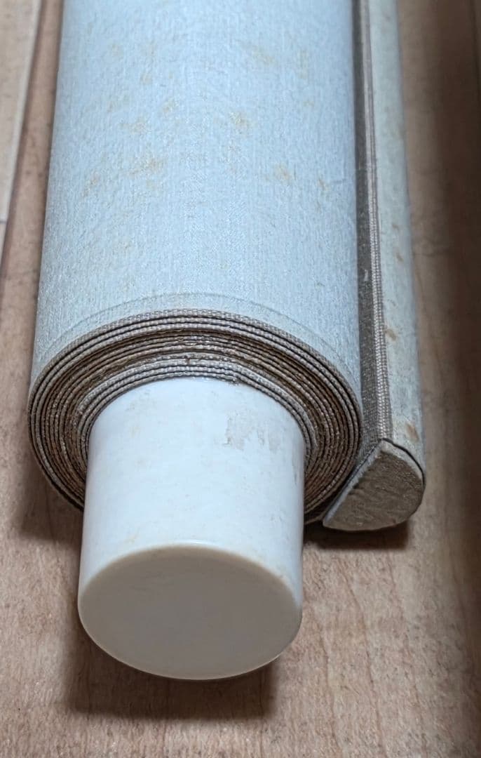 【富貴花(牡丹)図】柳生大歓 2712 共箱 掛け軸 肉筆 ボタン