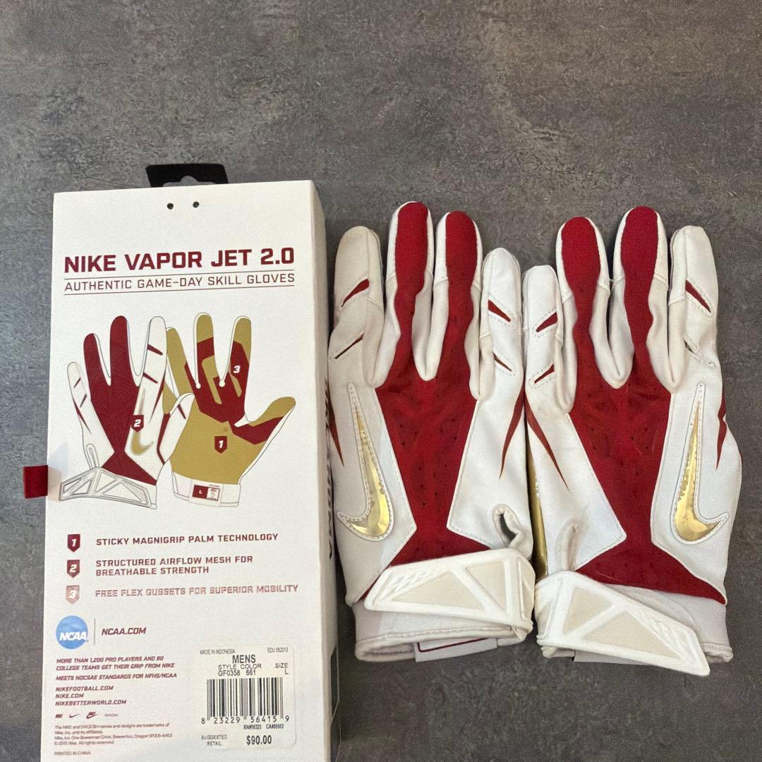 Nike Vapor Jet 2.0 Oklahoma グローブ L