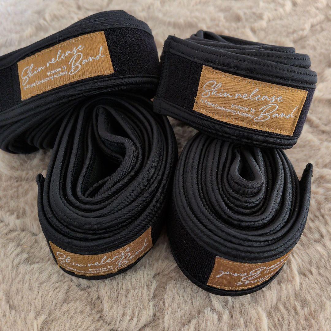 スキンリリースバンド　2本セット　黒