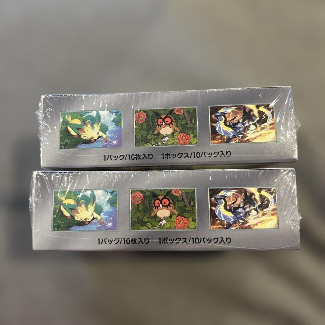 ポケモン box シュリンク付き2セット テラスタルフェスex 新品未開封
