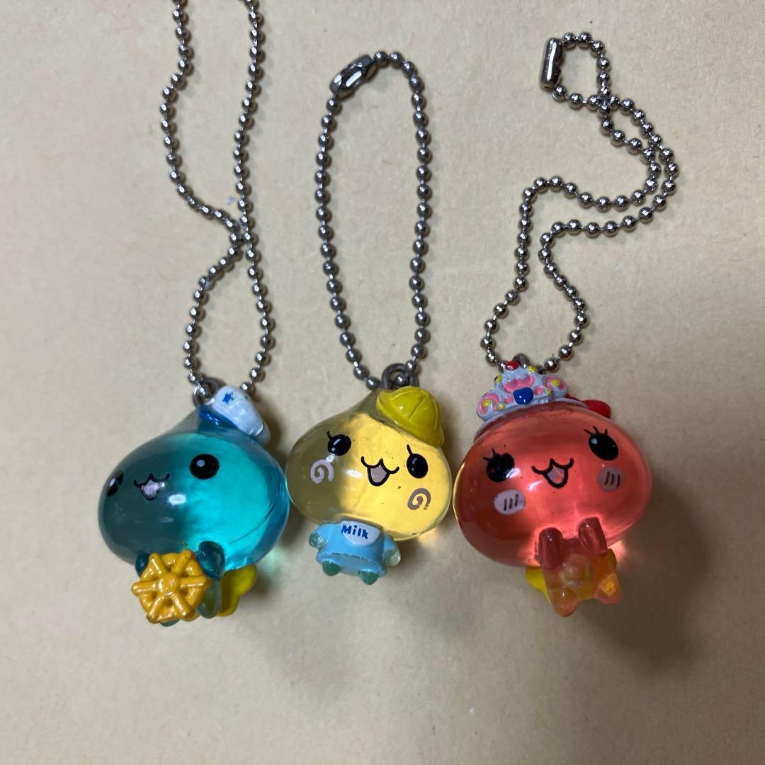 しずくちゃん　クリア　平成レトロ　ストラップ