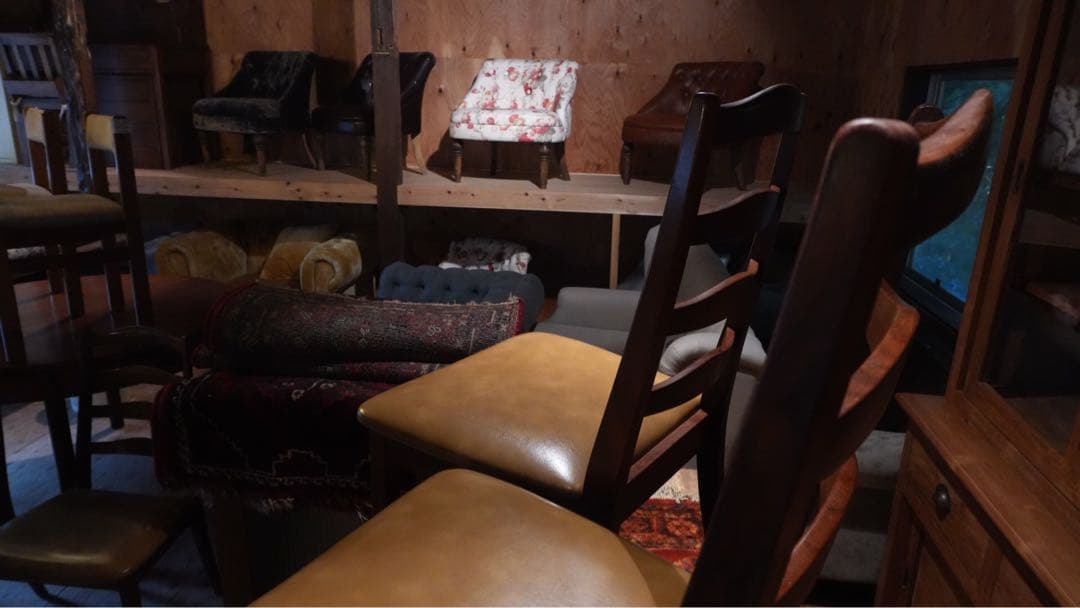 ヴィンテージチェア4脚セット ※送料別