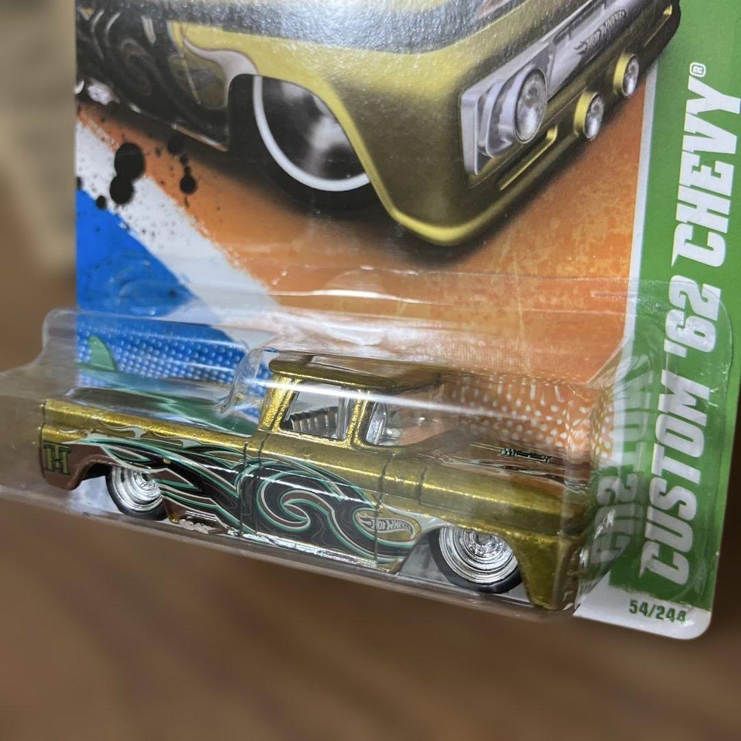 ホットウィール　CUSTOM 62 CHEVY PICKUP STH スートレ