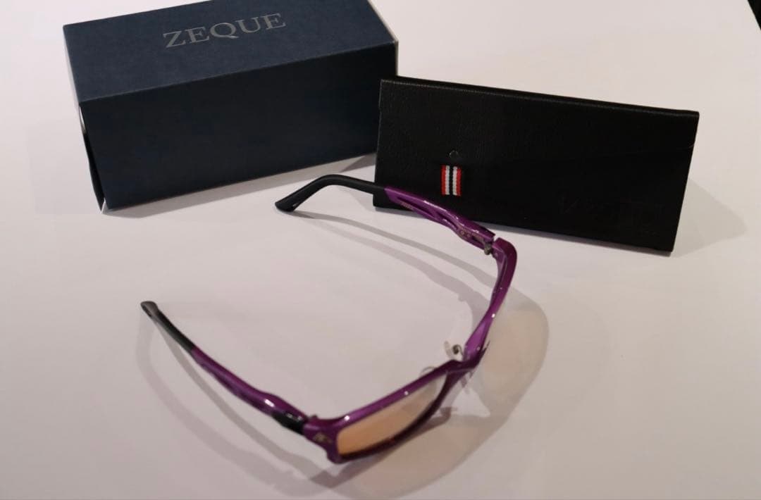 スクイッドマニア×ZEQUEコラボ偏光サングラス　限定品
