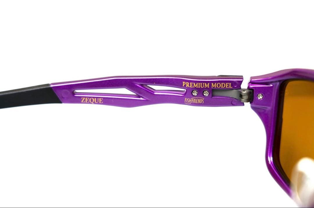 スクイッドマニア×ZEQUEコラボ偏光サングラス　限定品