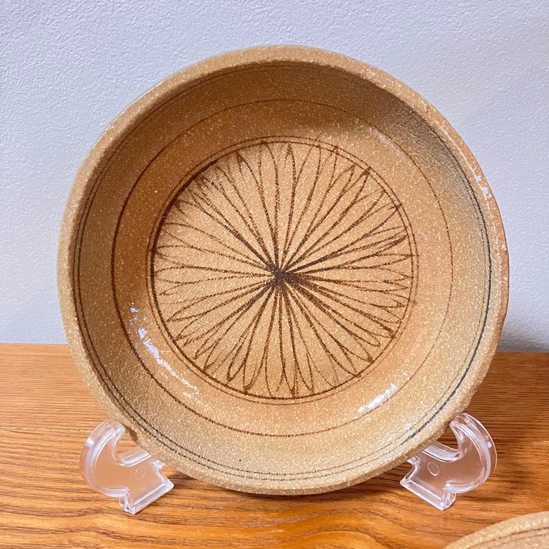 瀬戸唐津　菊花文　鉢　皿　5枚