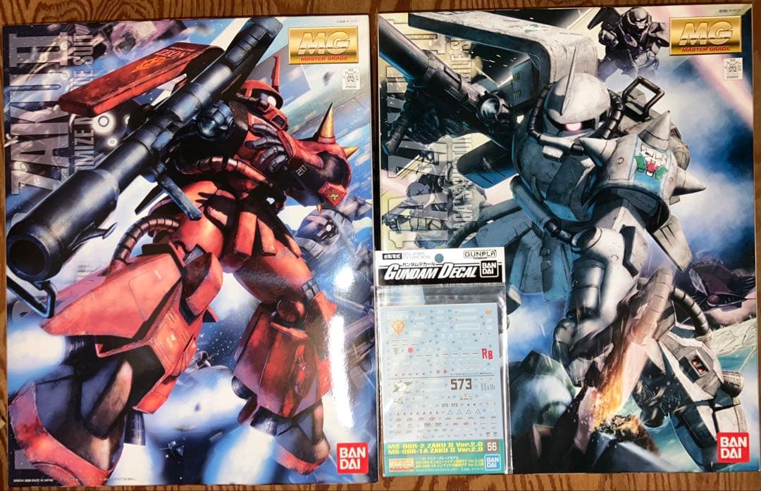 MG シン マツナガVer.2.0 MG ジョニーライデンVer.2.0デカール