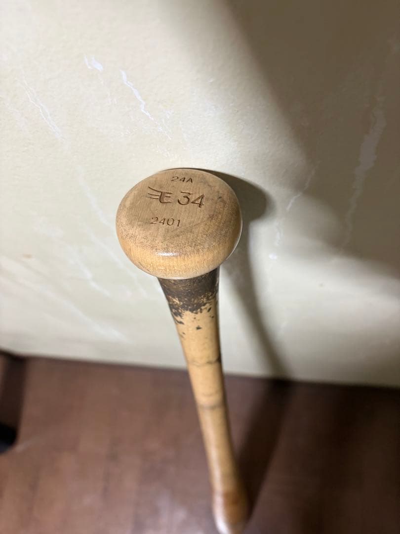 NPBバット支給品 木製バット レア物出品！