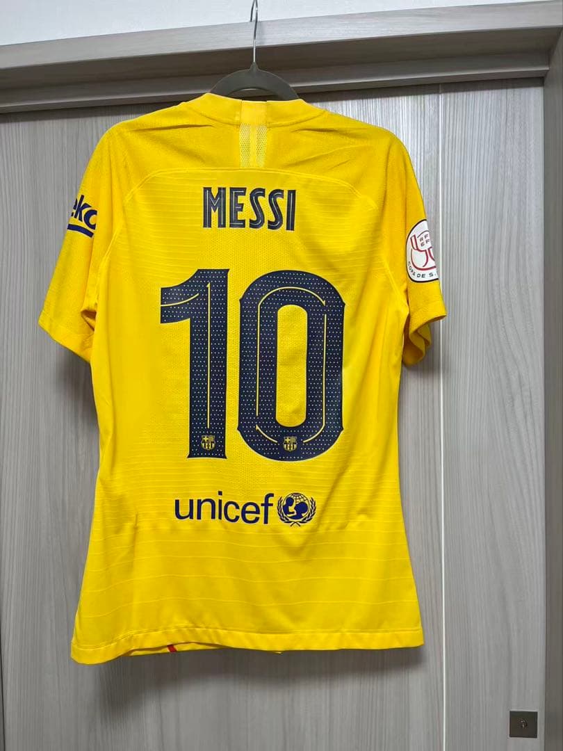 選手支給品バルセロナ メッシ 20/21 Copa final ユニフォーム