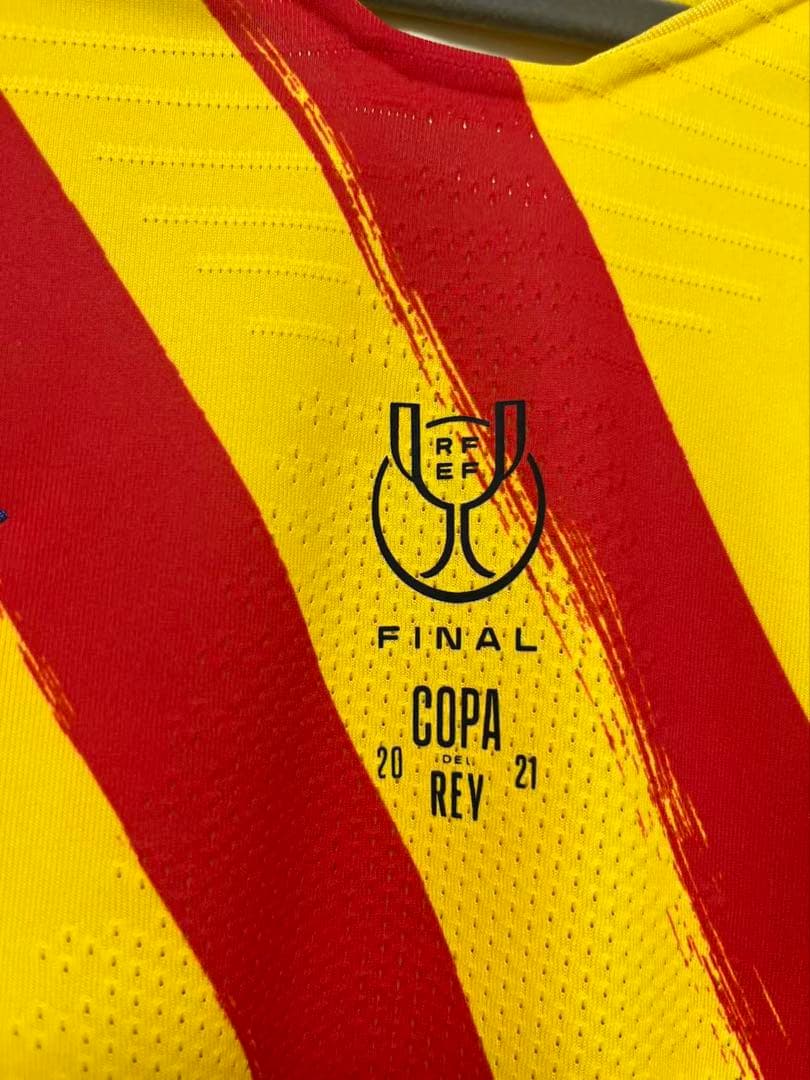選手支給品バルセロナ メッシ 20/21 Copa final ユニフォーム
