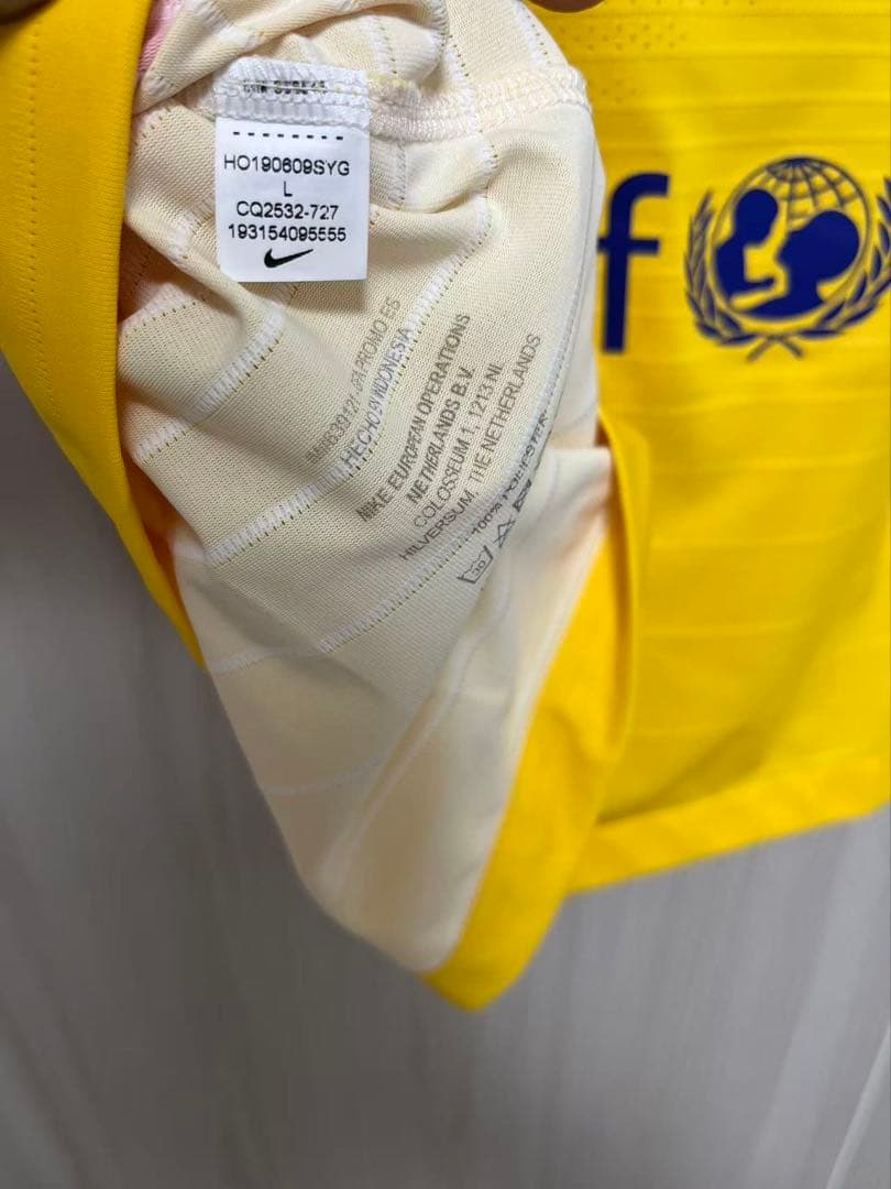 選手支給品バルセロナ メッシ 20/21 Copa final ユニフォーム