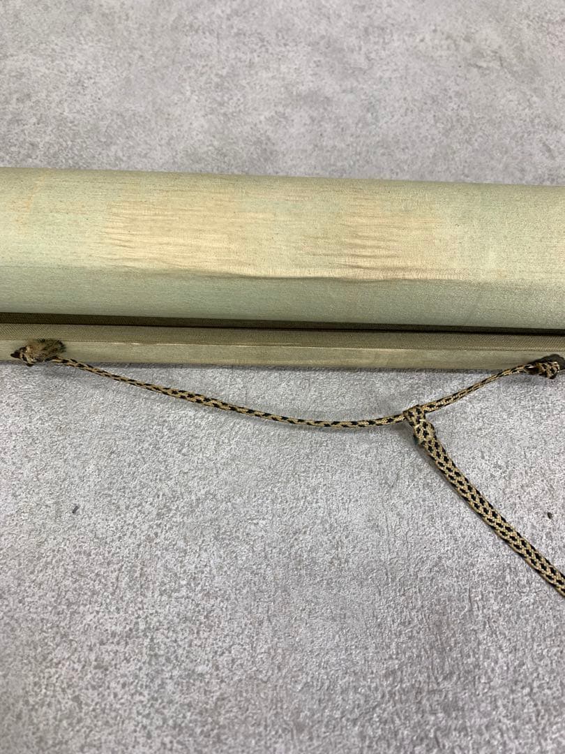 掛軸 山本梅逸 紙雛 木箱 画賛 レトロ 桃の節句 お雛様 雛人形 2-76