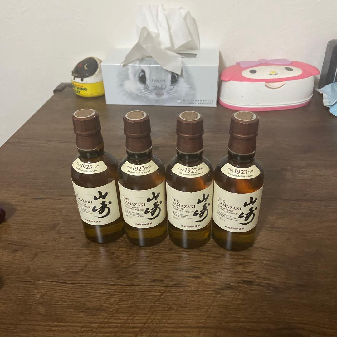 山崎ウイスキー 1923年 180ml4本セット