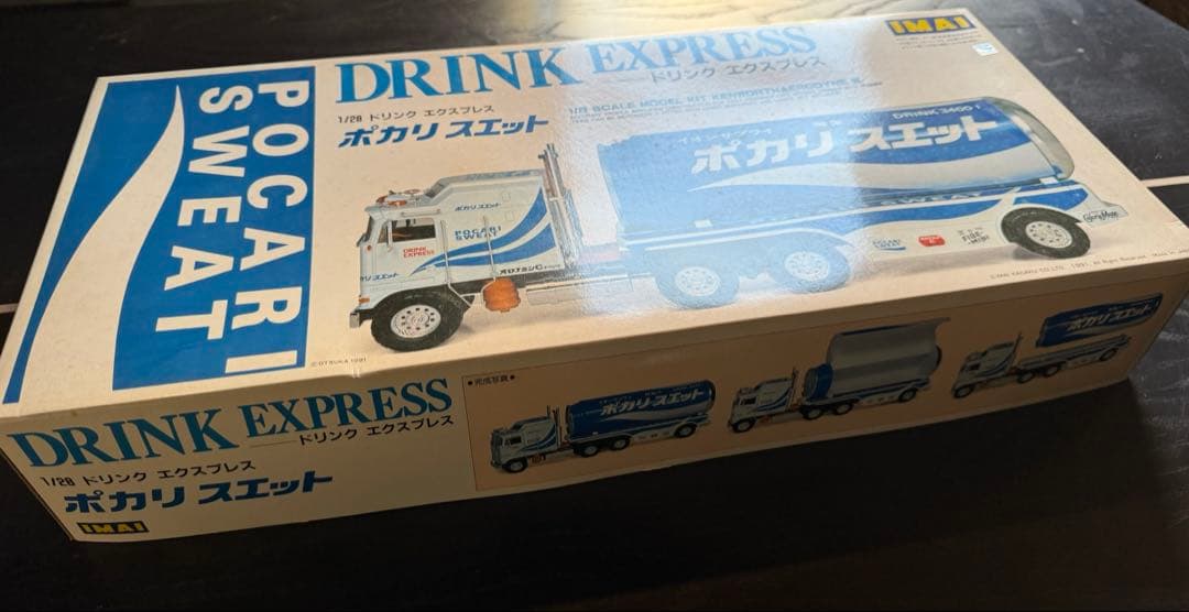 IMAI 1/28 ポカリスエット ドリンクエクスプレス プラモデル 未組立