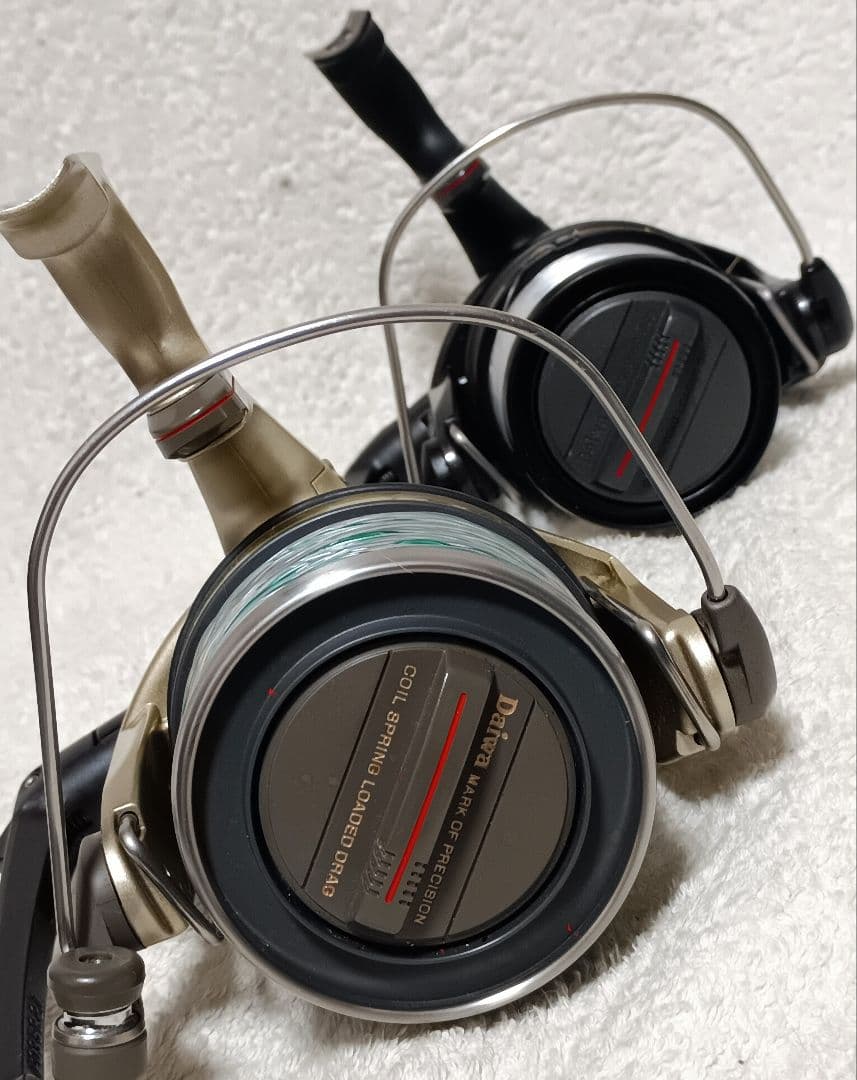 ダイワエンブレムX6000P&エンブレムS4500H遠投カゴ釣り専用リールまとめ