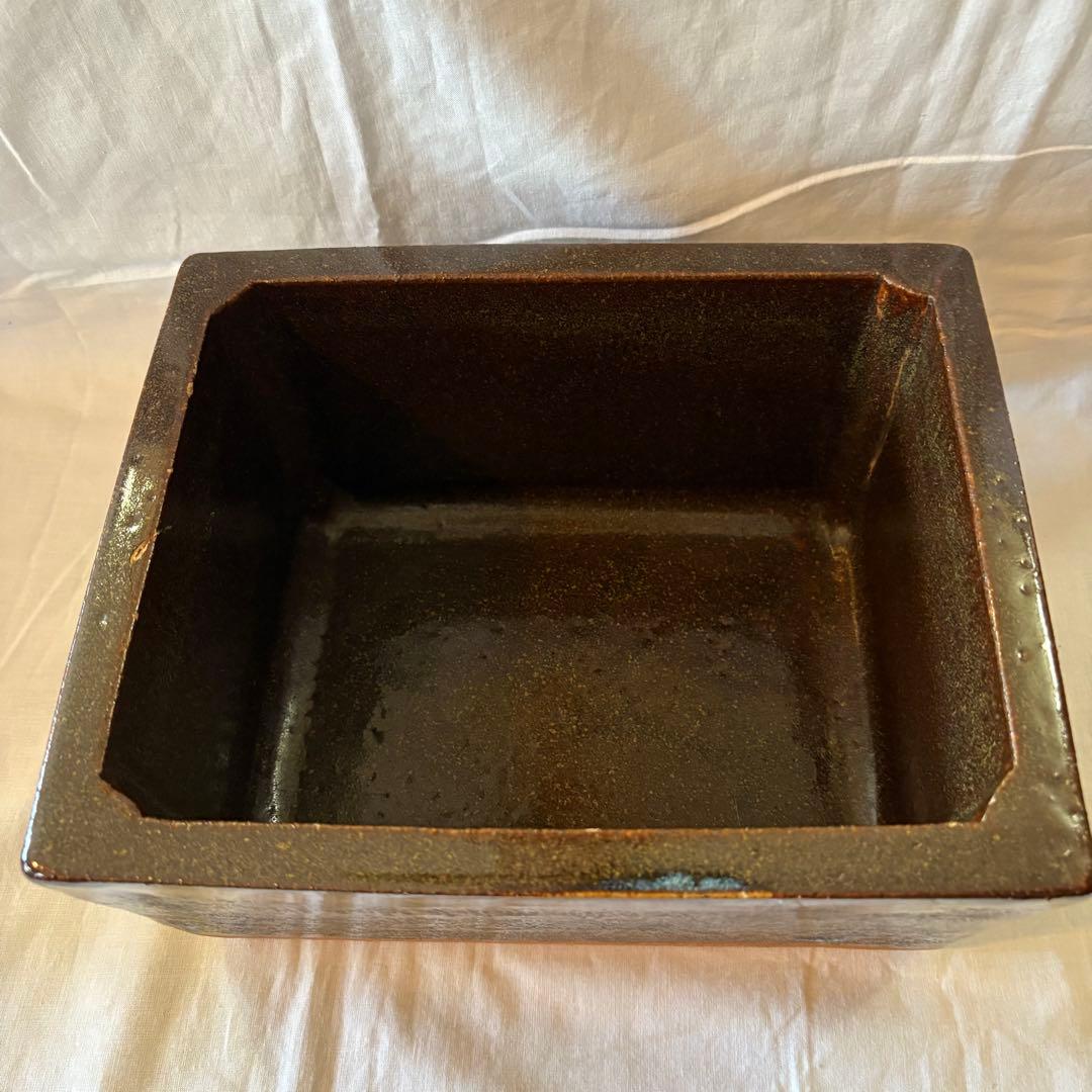 工芸品 伝統工芸品　にしん鉢　会津本郷焼　宗像窯