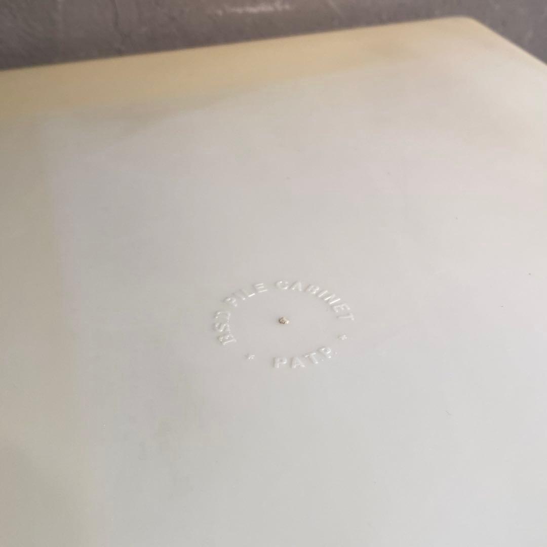 昭和レトロ 五段書類入れ 小引き出し 収納 レトロポップ スペースエイジ