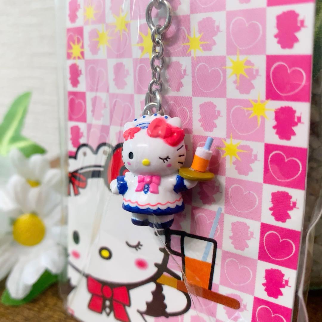 【入手困難】希少　激レア　ハローキティ メイドバージョン　ストラップ 2007