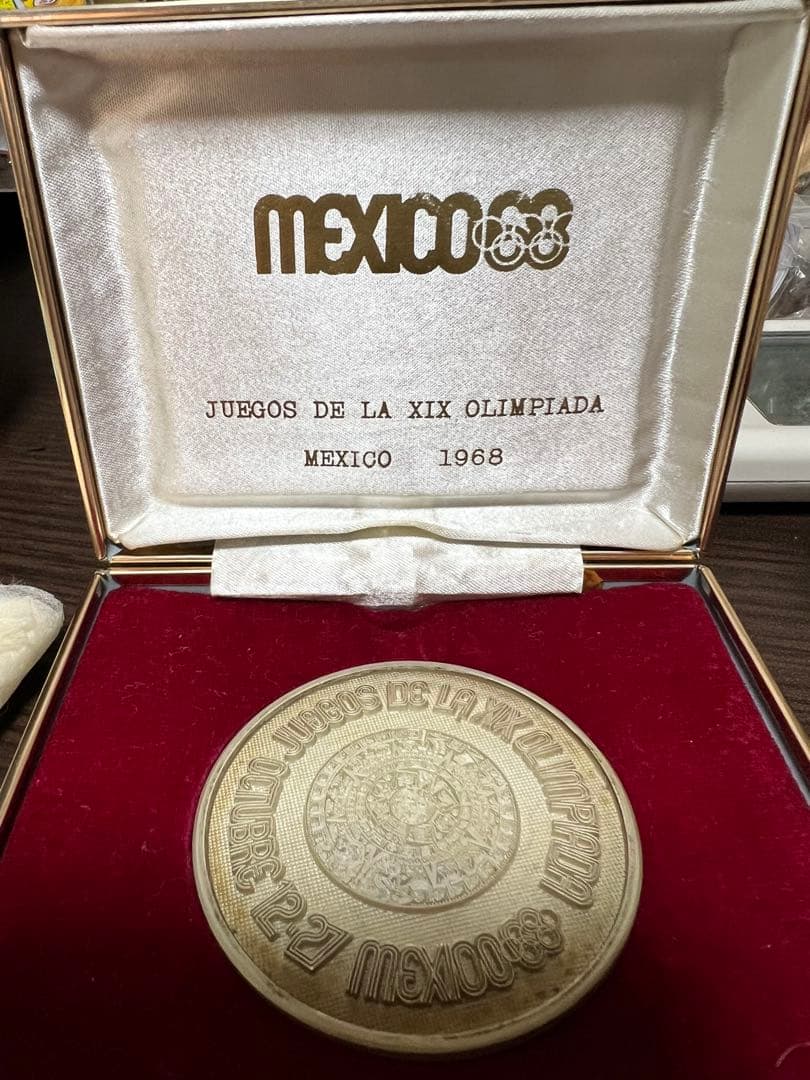1968年メキシコオリンピック記念メダル