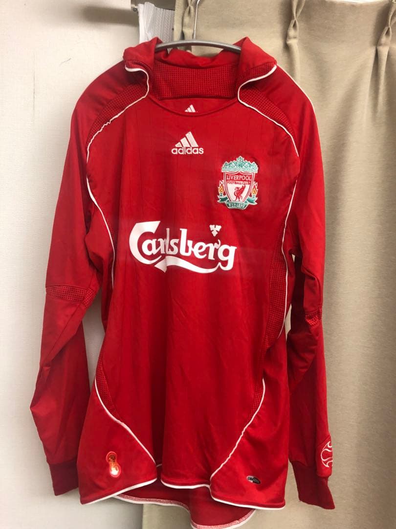 リバプール　ハリー　キューウェル　サッカーゲームユニフォーム　シャツ　長袖激レア