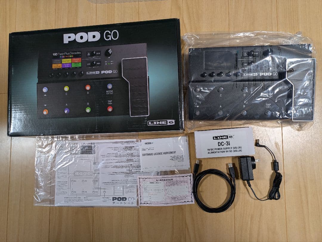 LINE 6 POD GO ギター マルチエフェクター 本体