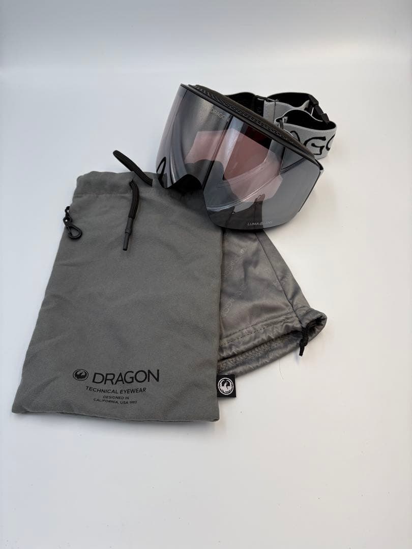 DRAGON NFX スノーゴーグル LUMALENS 使用2回 袋2枚 美品