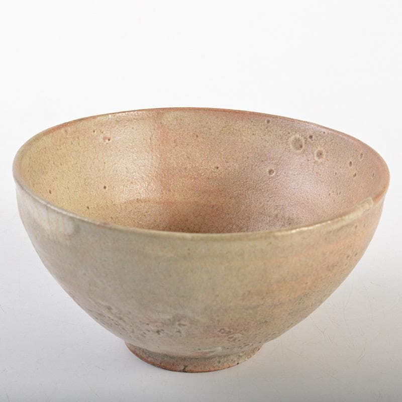 朝鮮美術　李氏朝鮮　後熊川茶碗　V　R7456