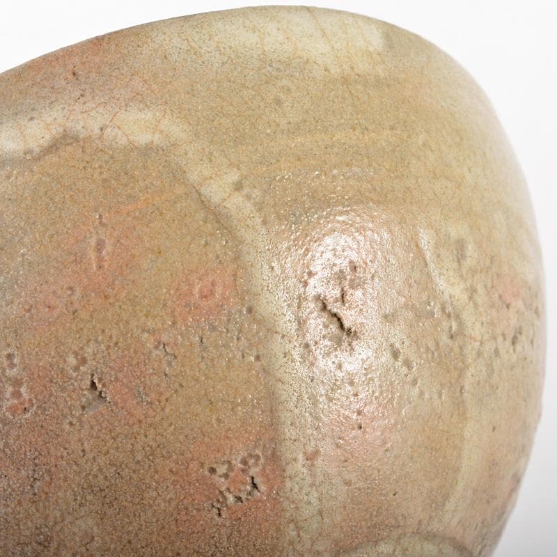 朝鮮美術　李氏朝鮮　後熊川茶碗　V　R7456